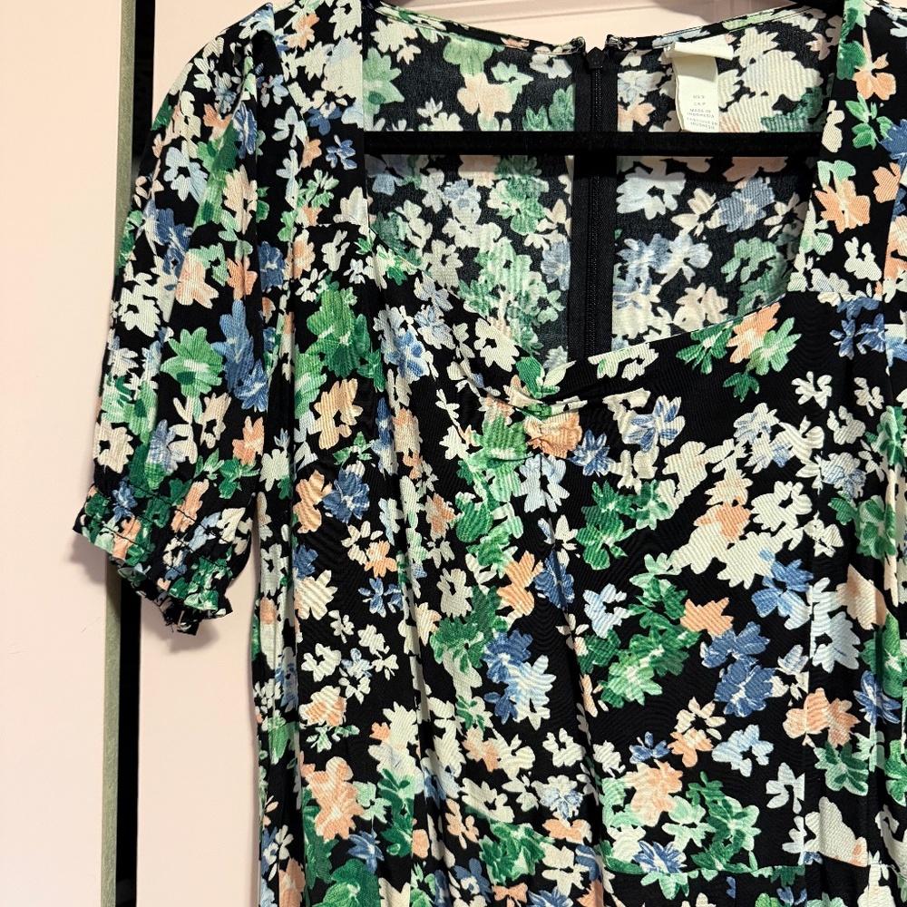 Floral midi dress